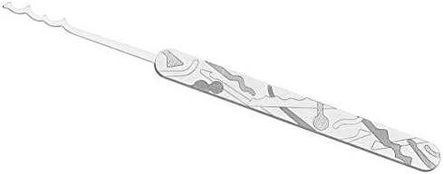 Profi Lockpick Rake - Lock Noob's Abona-Pick (0,6 mm) - aus bestem Federstahl