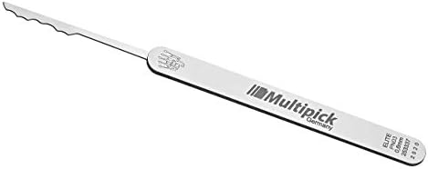 Profi Lockpick Rake - Mountain (0,6 mm) - aus bestem Federstahl