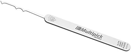 Profi Lockpick Bogota: Monserrat (Aft) Pick (0,6 mm) - aus bestem Federstahl