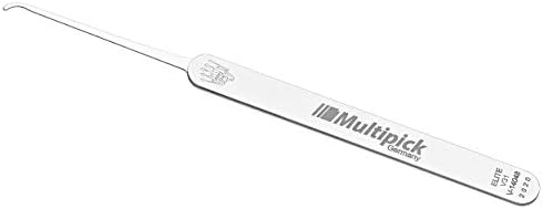 Profi Lockpick Hook: Edition 5 Slim Pick (0,4 mm) - aus bestem Federstahl