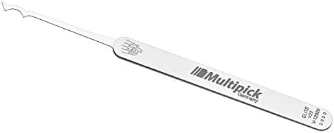 Profi Lockpick Bogota: Double Slim Pick (0,4 mm) - aus bestem Federstahl