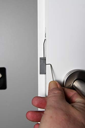 Multipick Dietrich Set – Tür-Fallen Öffner Set Universal 4-tlg. öffnet nahezu jede Haustür - Profi Schlüsseldienst Türöffner Werkzeug Set – Qualität Made in Germany – stabil langlebig ölgehärtet