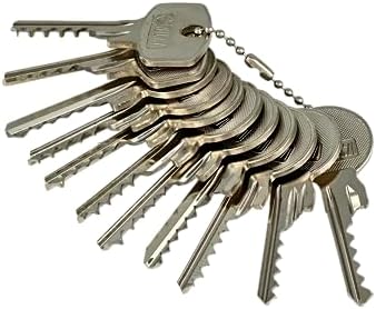 Schlagschlüssel-Komplettset - Öffnen Sie Türen mit einem Schlag! 12-teilig, inkl. Anleitung auf DVD