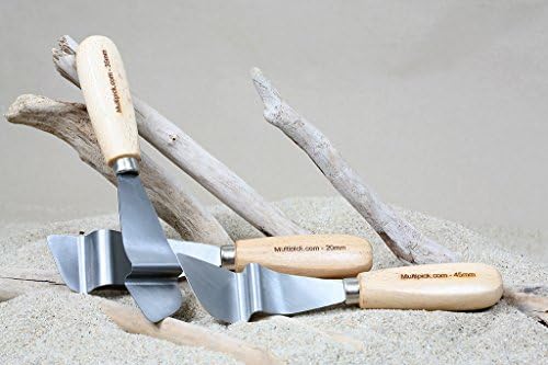 Türfallen-Öffnungsspachtel-Set: 3 Türöffner (20, 35 & 45 mm) - von Multipick