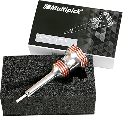 Multipick Flipper - Lockpicking-Set Werkzeug: Plug-Spinner Flip-It