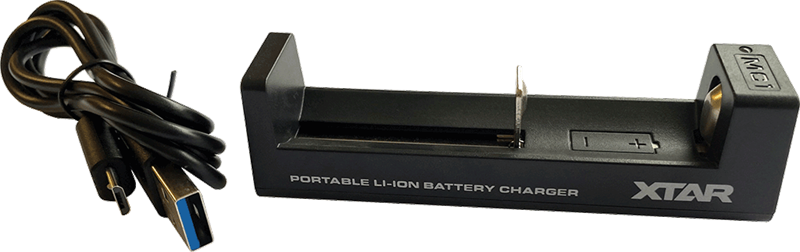 Ladegerät für Li-Ion-Akkus inkl. USB-Kabel - Multipick