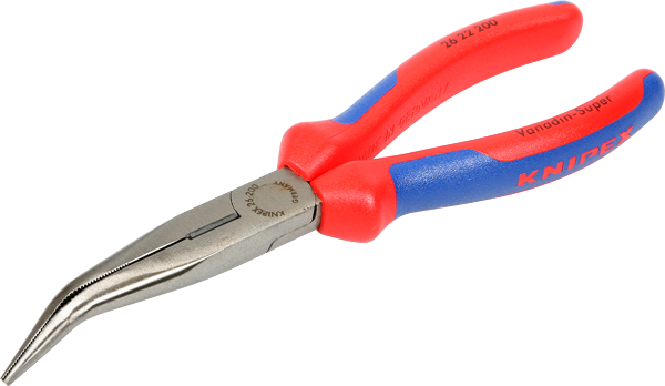 Knipex Flachrundzange gekröpft kaufen - Multipick.com