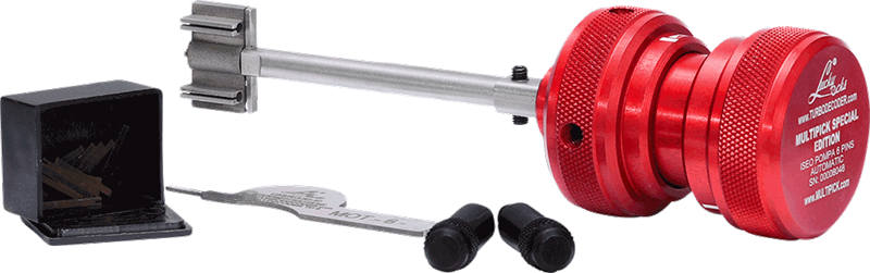 ISEO 6-Stifte Pumpenschloss Automatik Decoder-31715