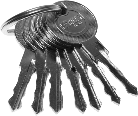 Generalschlüssel Set 7-tlg. für VW-Audi-Seat von Multipick