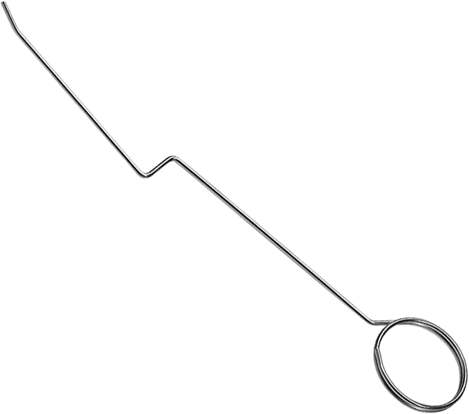 Fallen-Öffnungsnadel für Alu- und Metalltüren, extra lang