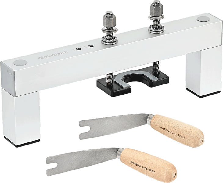 Beschlagheber Brücke inkl. 2 Nußmesser 8/10mm von Multipick