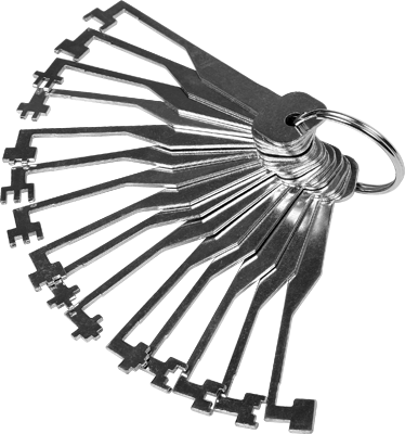 3 Lever Lock Sperrhaken Set kaufen - Multipick.com