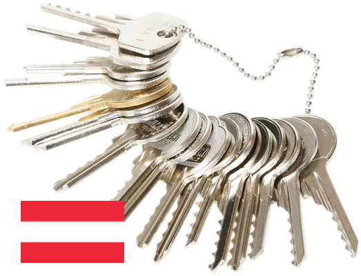 Schlagschlüssel-Satz 1 AT (Österreich) 11-tlg. von Multipick