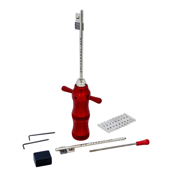 Doppelbartschloss-Decoder für Universal 6x6 von Multipick