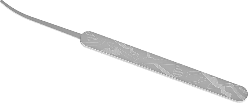 ELITE Curve-side aligned shaft Pick 0,6mm (PN53) - Multipick