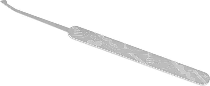 ELITE Diamond offset Pick 0,6mm (PN55) von Multipick