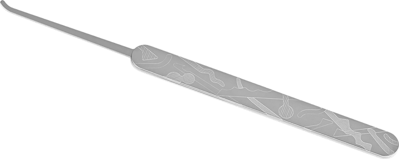 ELITE Hook short round Pick 0,6mm (PN61) von Multipick