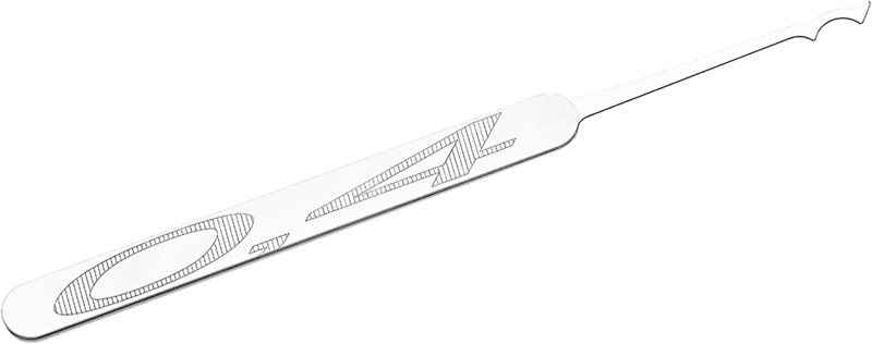 ELITE Bogota Double - Slim Pick 0,4mm (V22) von Multipick