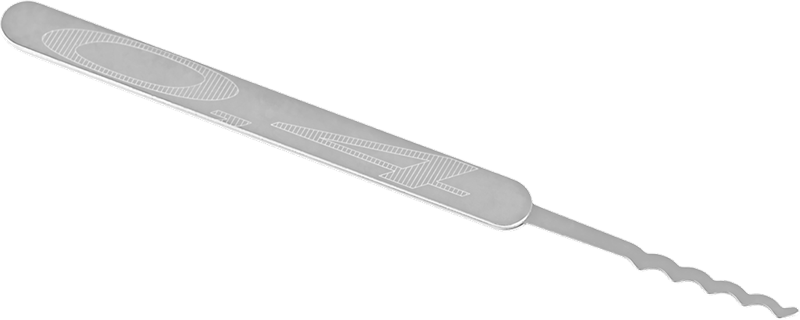 ELITE Wave rake small quint cycloid Pick 0,4mm (PNV73)