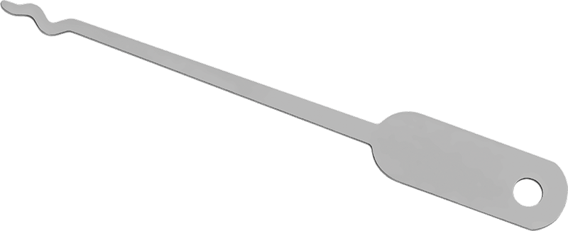 Snake 1 - Pickklinge für Taschenmesser-Pick von Multipick