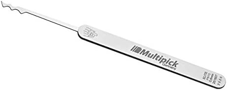 Profi Lockpick Rake - Pick (0,6 mm) - aus bestem Federstahl