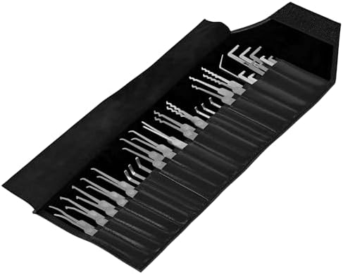 Advanced-Lockpicking-Set "Christina Palmer" (40-tlg.) 16 Spanner & 24 Lockpicks