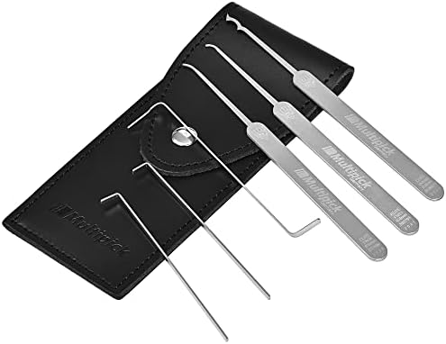 Erweiterungs-Lockpicking-Set (6-tlg.) 6 Lockpicks (0,5mm) aus bestem Federstahl