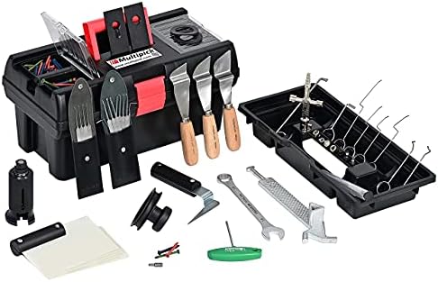 Multipick Dietrich Set Hausmeister Kiste Pro II Türöffnungswerkzeug Lockout Set im Koffer - Retter in der Not für Türschloss Haustür Öffnen für Türen - Profi Komplett Set made in Germany