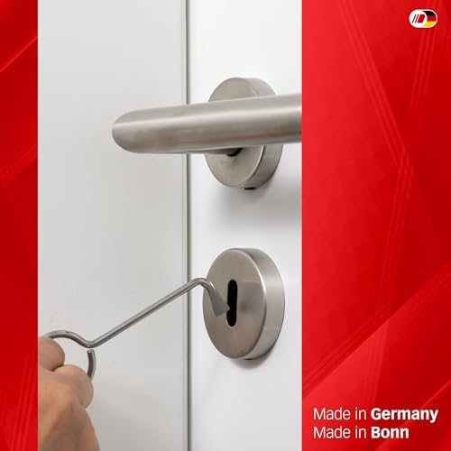 Multipick Professional Deadlock Pick - Made in Germany - Lock Universal Key Opens Almost Any Door with Normal Deadlock Lock - 1 Piece in Professional Locksmith Tool Quality