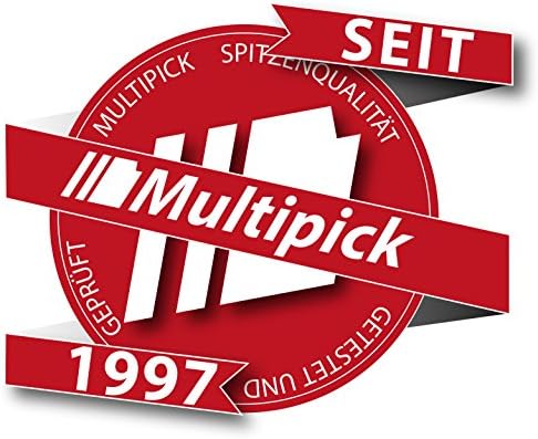 Multipick Dietrich Set Hausmeister Kiste Pro II Türöffnungswerkzeug Lockout Set im Koffer - Retter in der Not für Türschloss Haustür Öffnen für Türen - Profi Komplett Set made in Germany